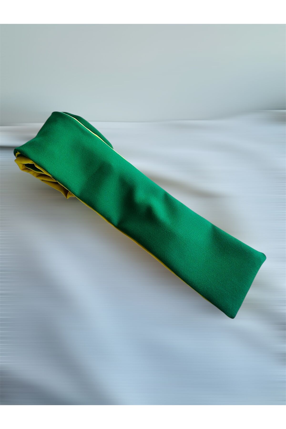 Çift taraflı telli Bandana 2 taraflı telli saç bandı sarı yeliş brezilya saç abndı