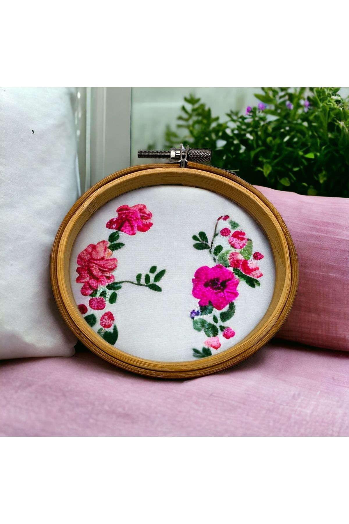 Ahşap Vidalı Kasnak 8mm 10 cm No:1