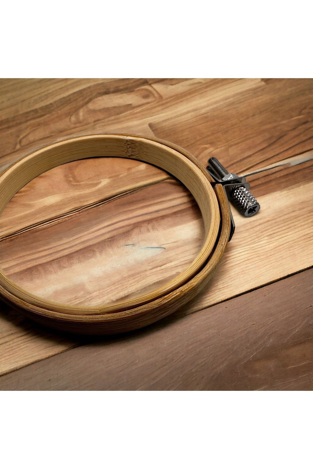 Ahşap Vidalı Kasnak 8mm 10 cm No:1