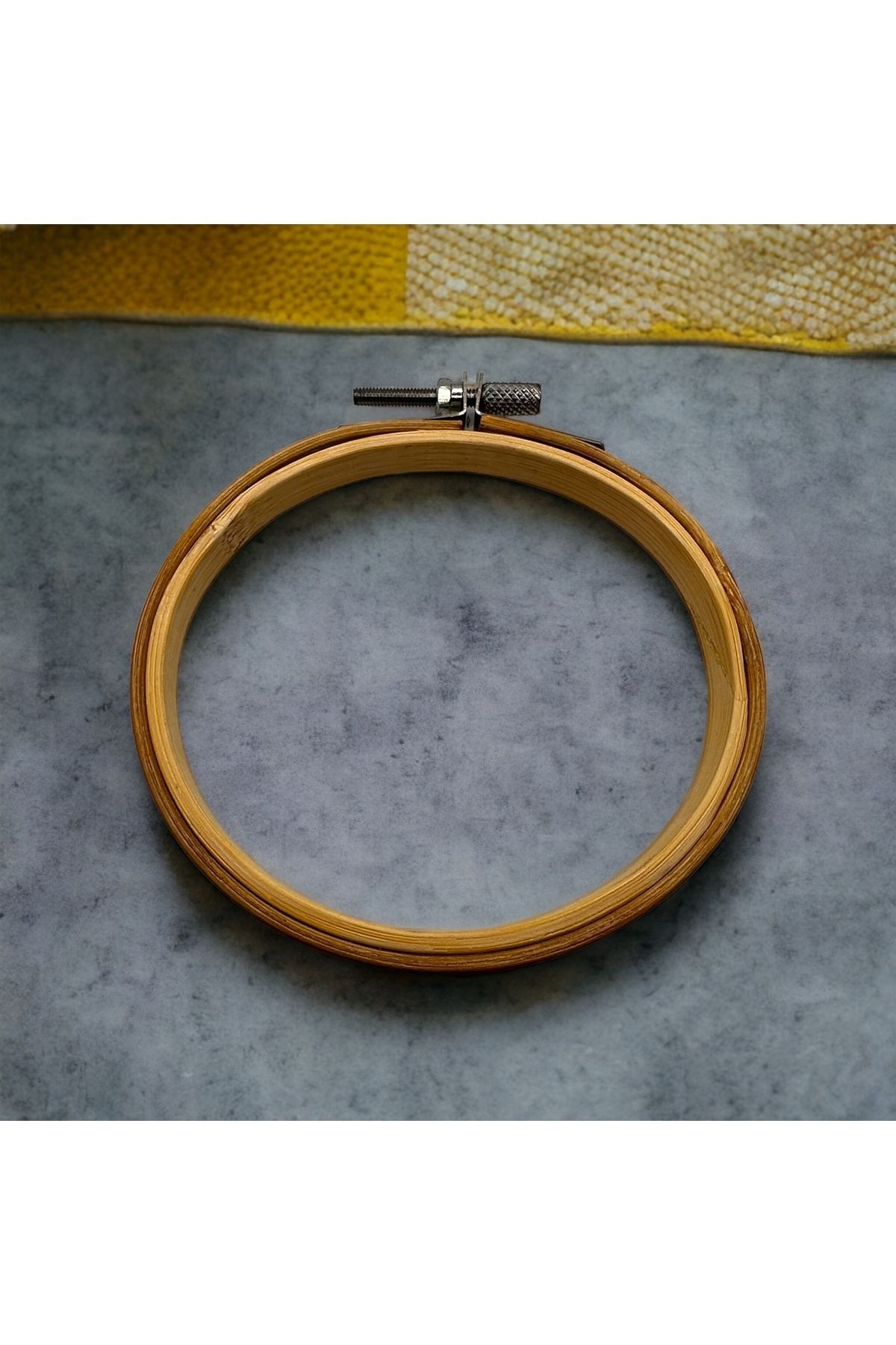 Ahşap Vidalı Kasnak 8mm 10 cm No:1