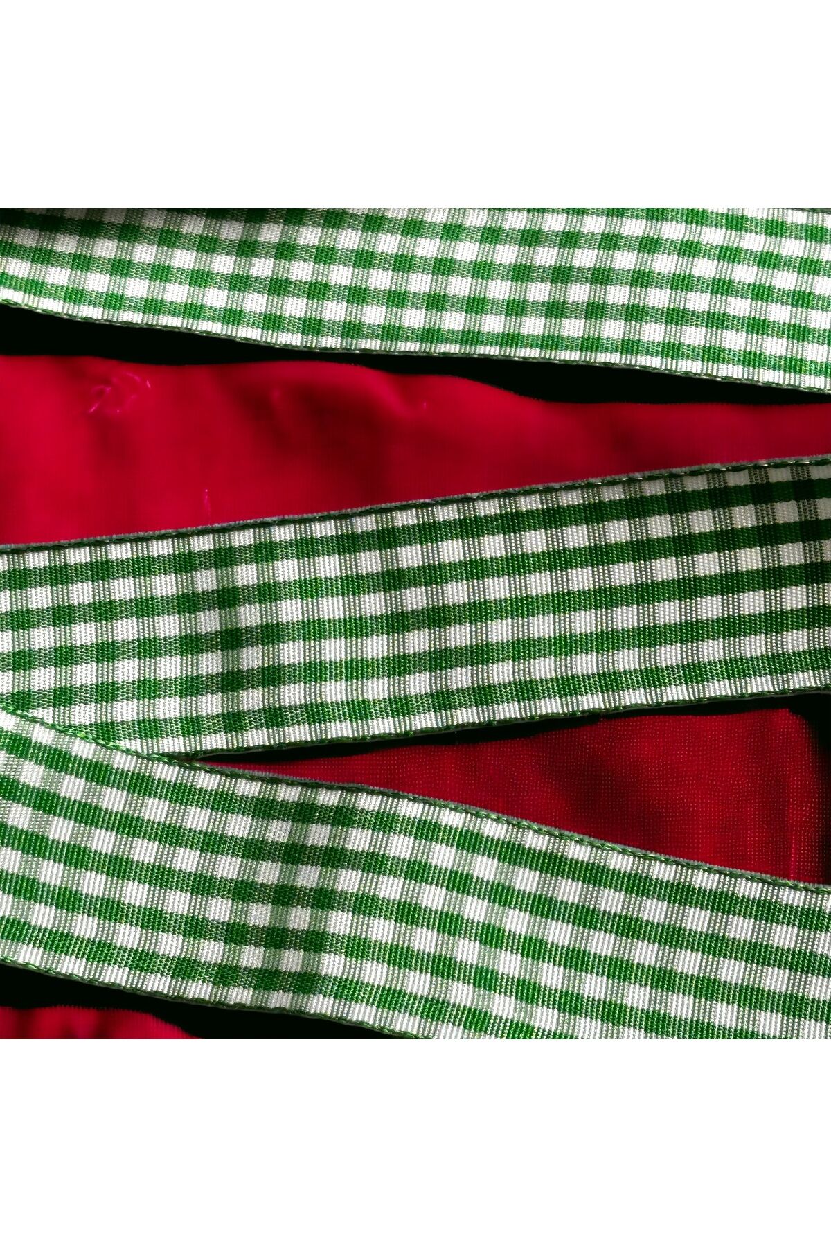 Pötikareli Kurdele & Ekose Kurdele Dokuma Kurdele (2cm- 10 metre)