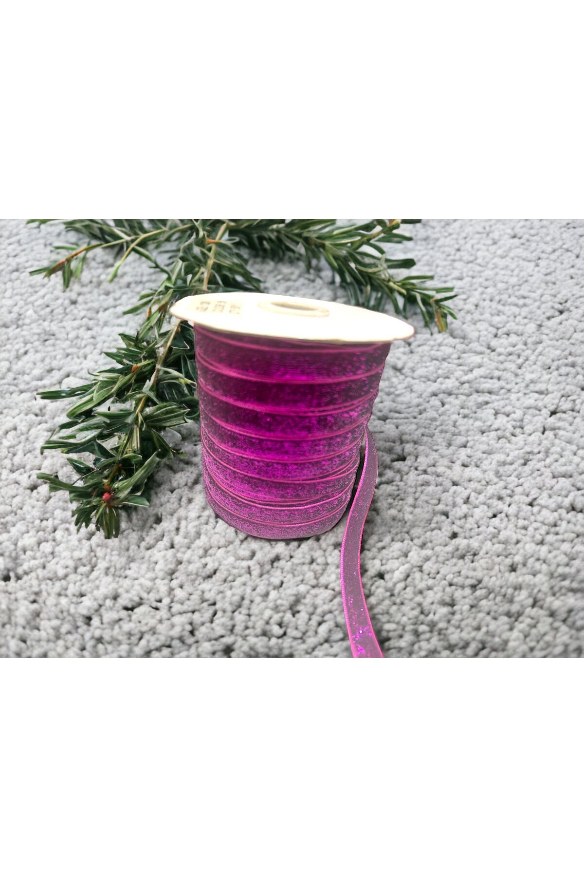 Simli Kadife Kurdele Parlak Kurdele Simli Kurdele 1 Cm 1 Metre