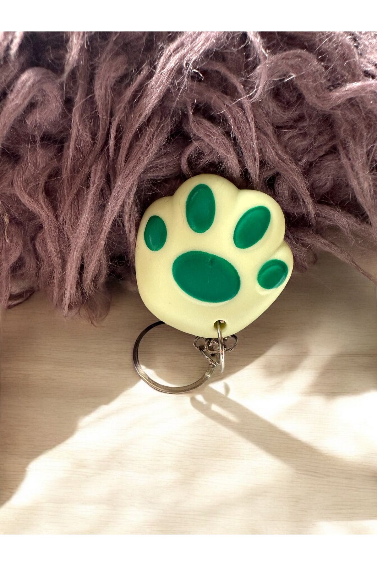 Pati Maket Bıçak Kedi Pati Anahtarlık Maket Bıçağı Taşınabilir Falçata Mini