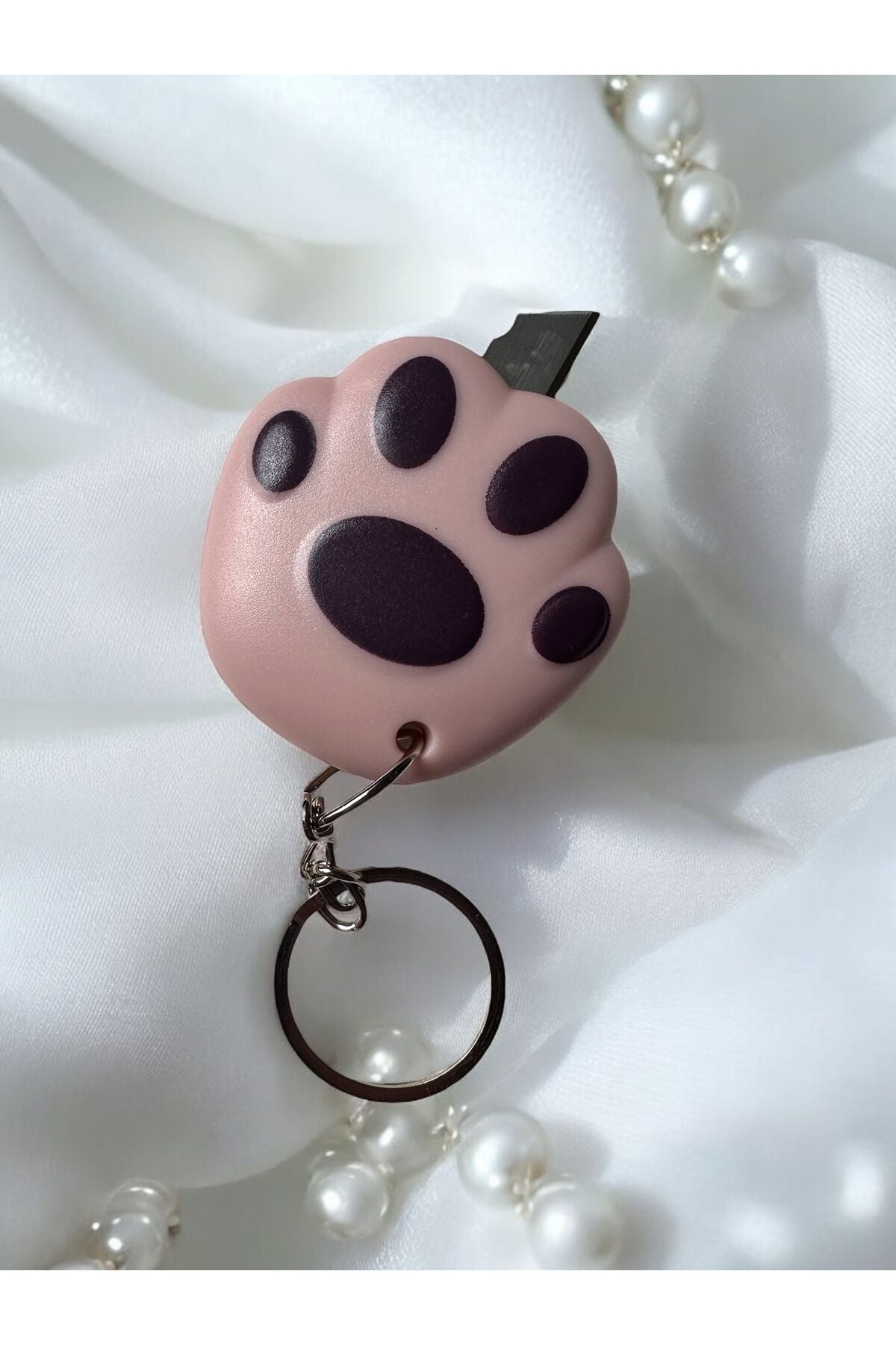 Pati Maket Bıçak Kedi Pati Anahtarlık Maket Bıçağı Taşınabilir Falçata Mini