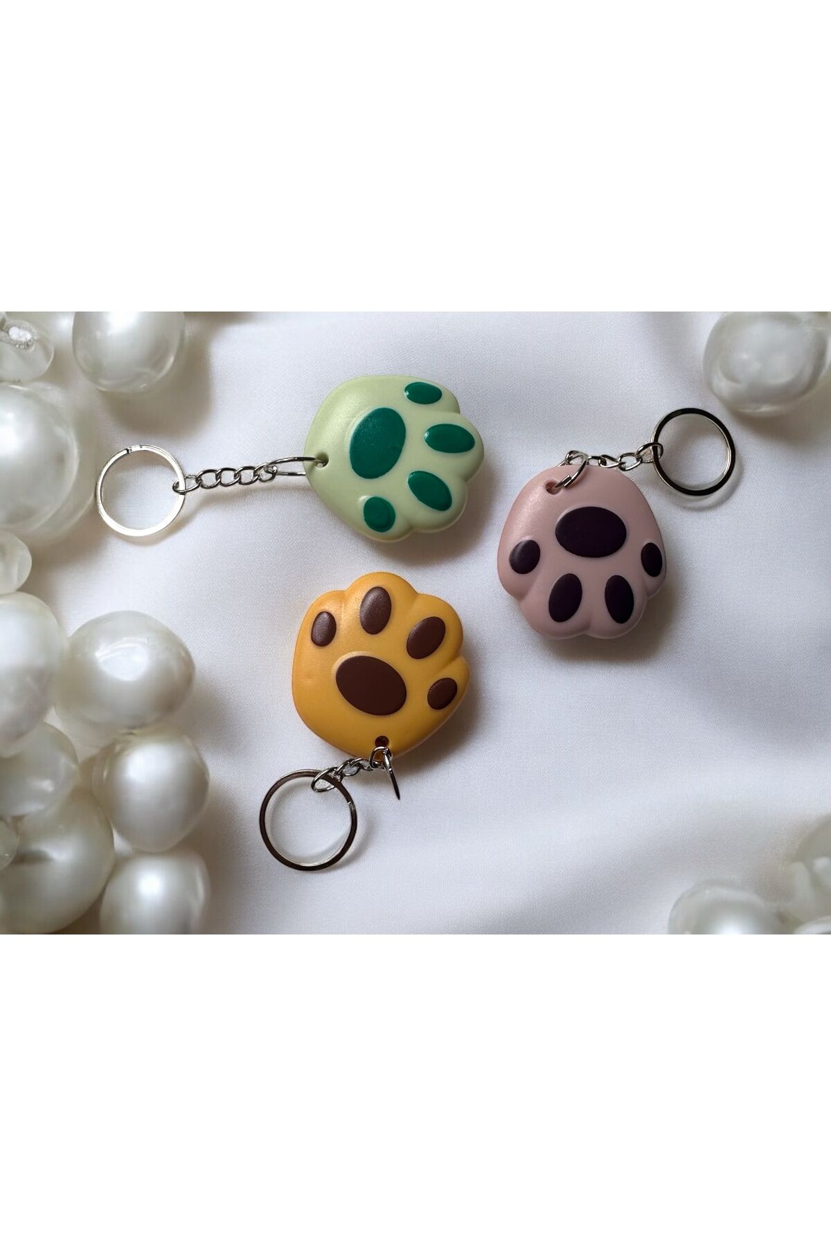 Pati Maket Bıçak Kedi Pati Anahtarlık Maket Bıçağı Taşınabilir Falçata Mini