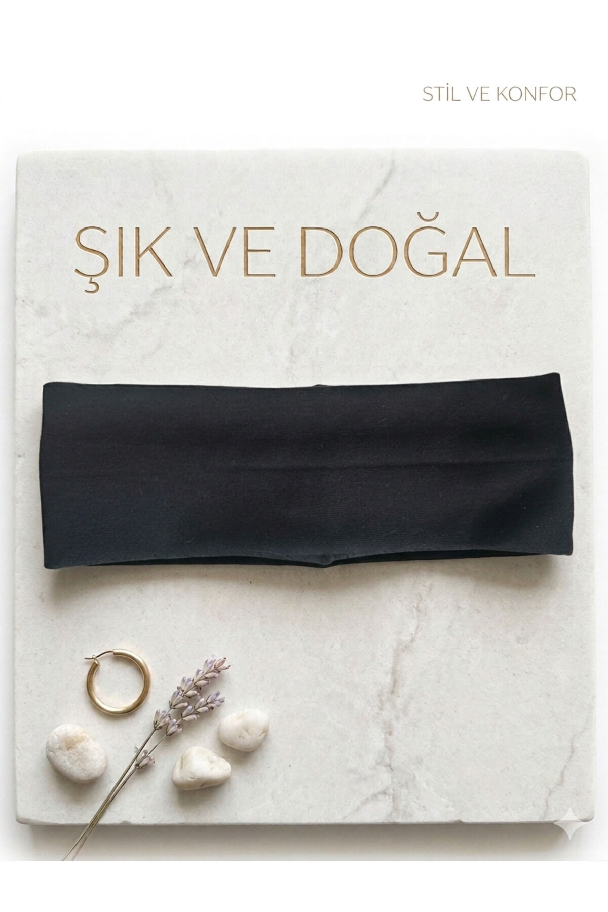 3 adet pamuklu saç bandı set saç bandı yumuşak dokulu saç bandı bordo siyah