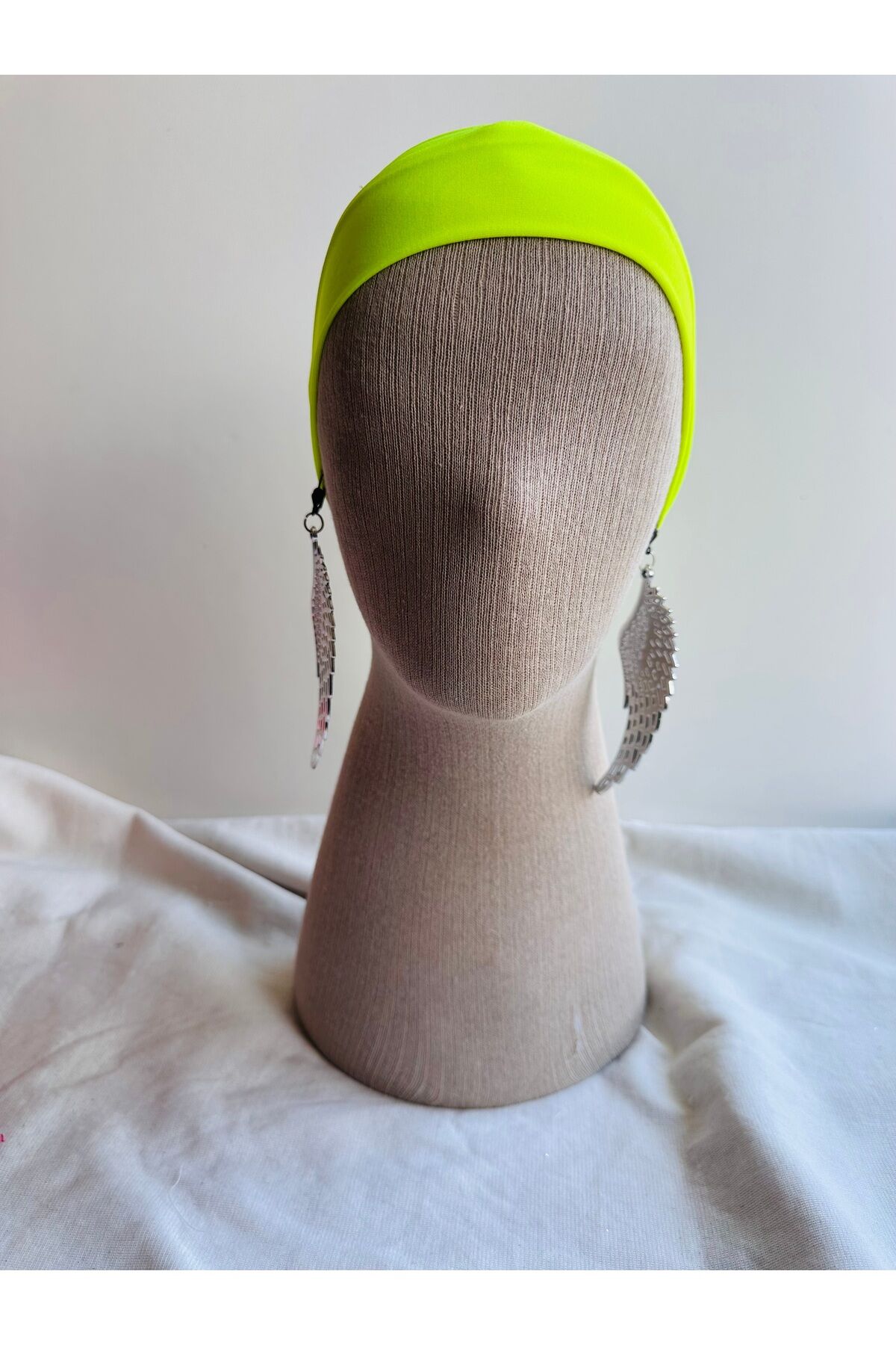 Neon Saç bandı Neon saç Bandı set turuncu,sarı,pembe 3 adet bandana set