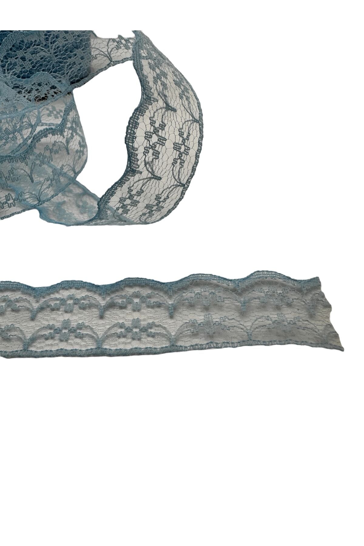Dantel Kurdele 2cm 3 metre mor