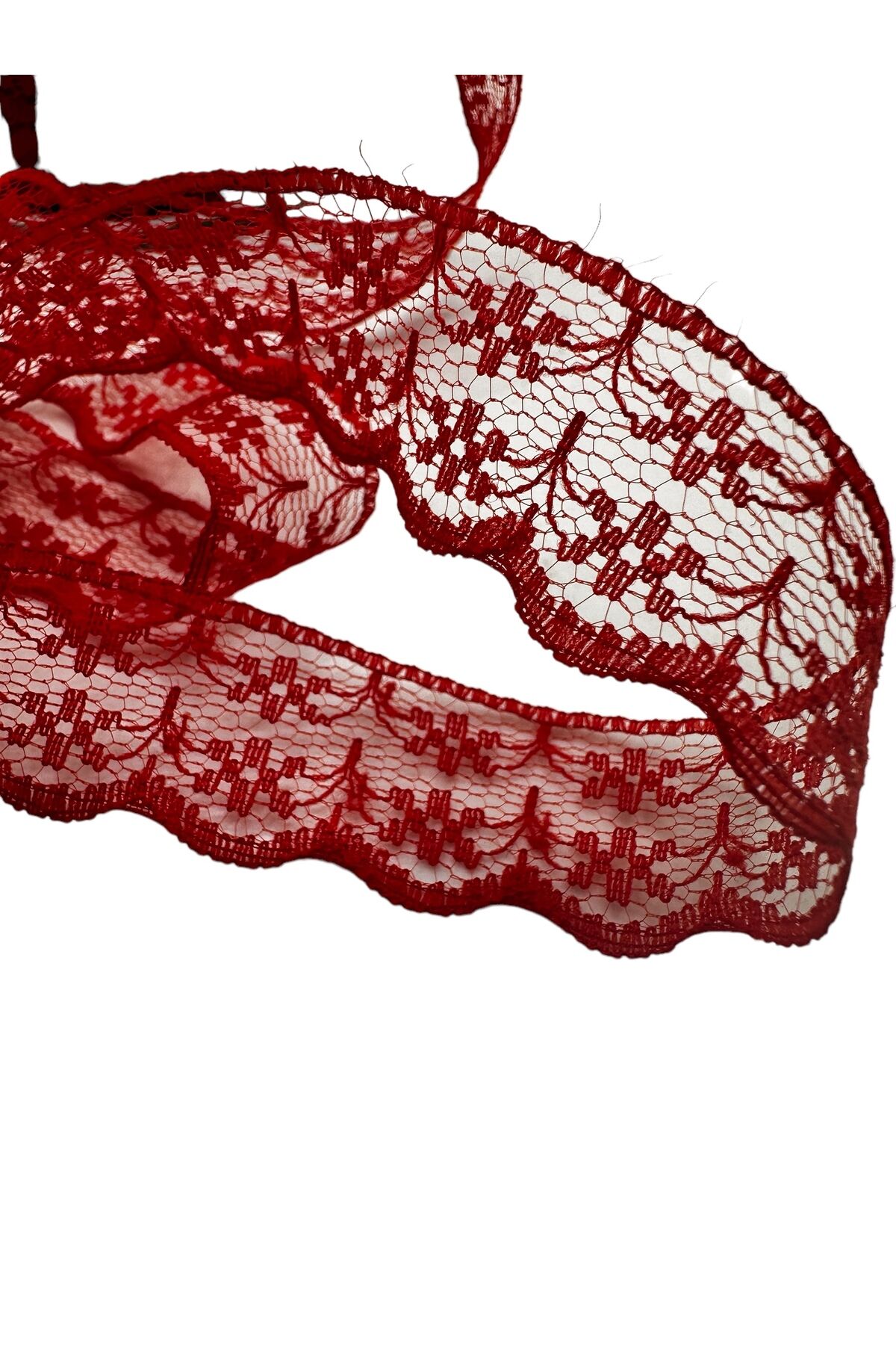 Dantel Kurdele 2cm 3 metre kırmızı