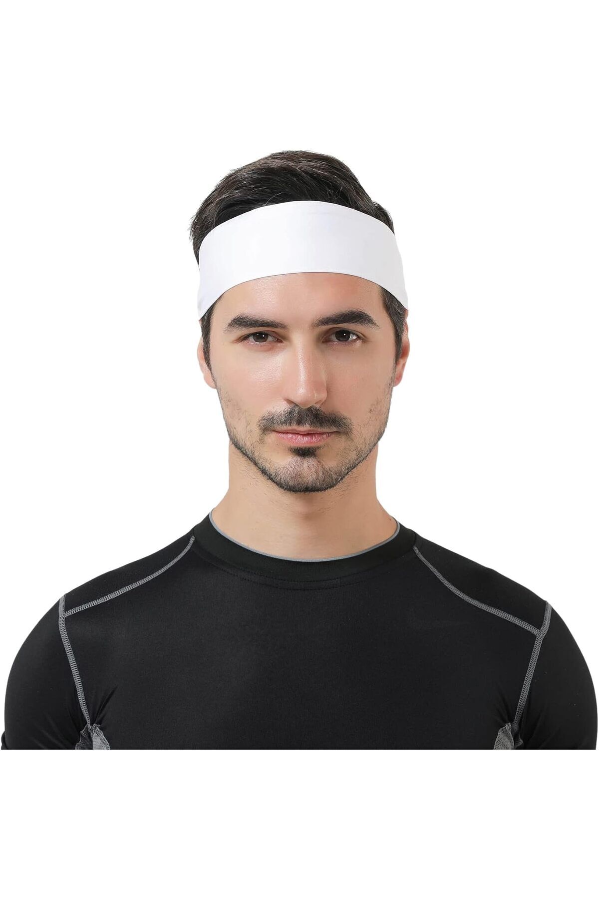 Erkek saç bandı spor,antrenman erkek pamuklu sporcu bandı head tie 2li set 2 adet bandana