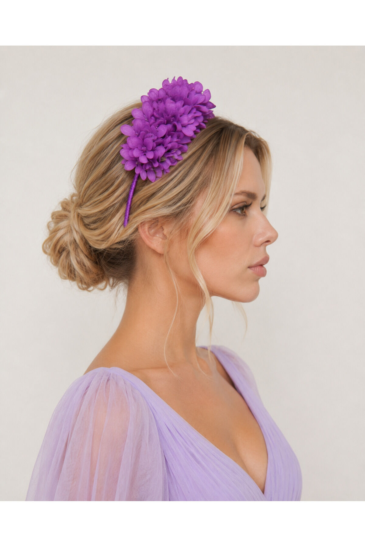Tasarım Çiçekli Taç Bahar Tacı Bride Taç Festival tacı