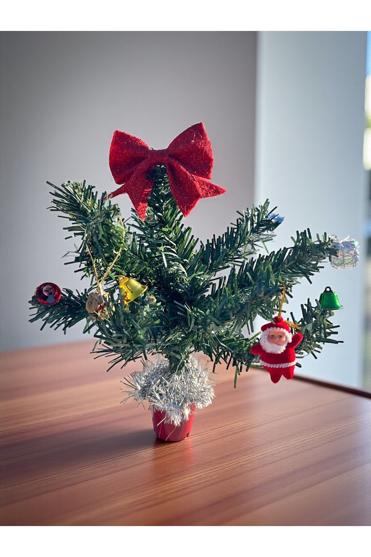 Mini Yılbaşı Ağacı masaüstü Yılbaşı ağacı süsü 30 cm