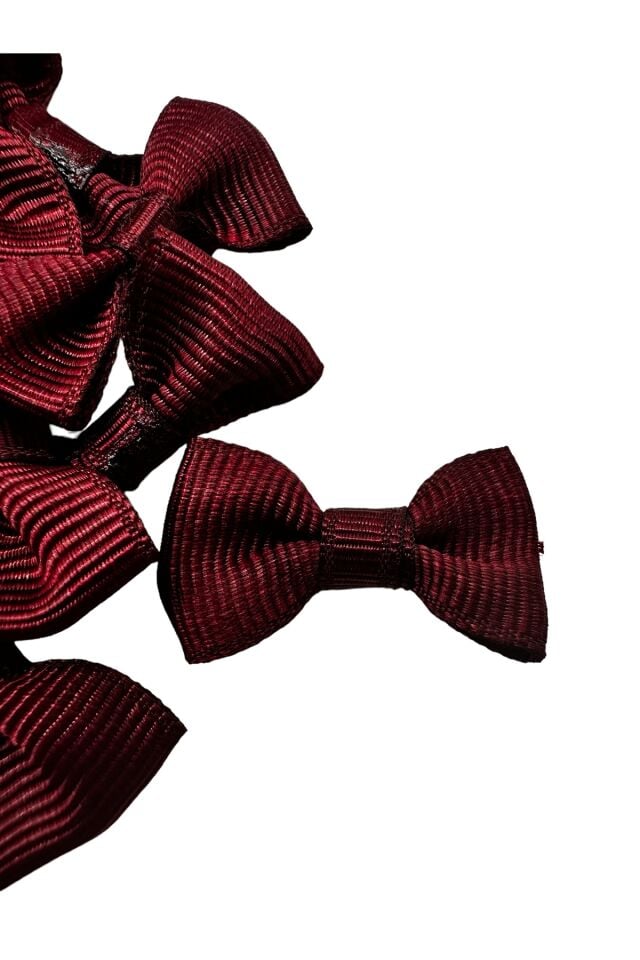 Grogren kurdele Fiyonk 24 adet bordo