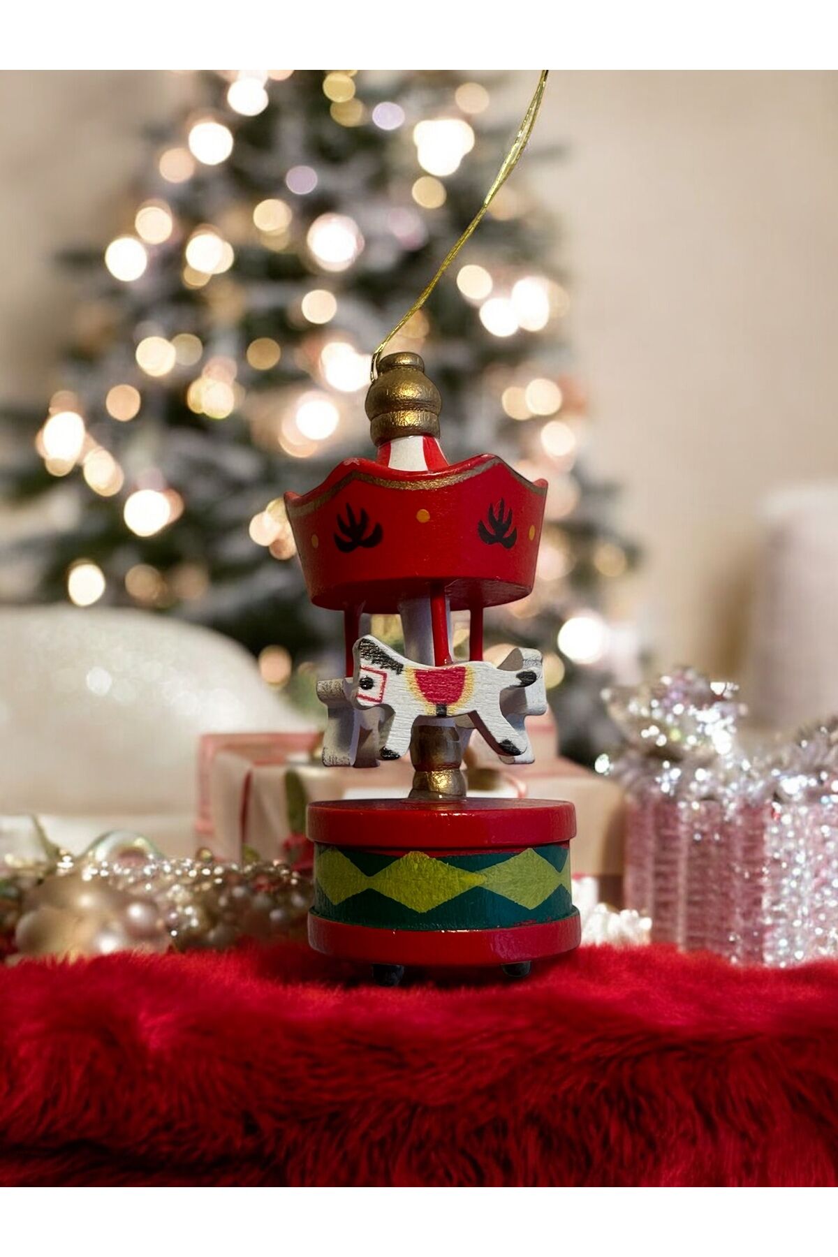 2 adet atlı karınca noel süs atlı karınca yılbaşı ağacı süsü