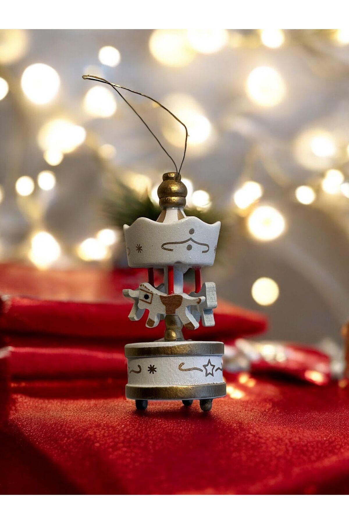 2 adet atlı karınca noel süs atlı karınca yılbaşı ağacı süsü