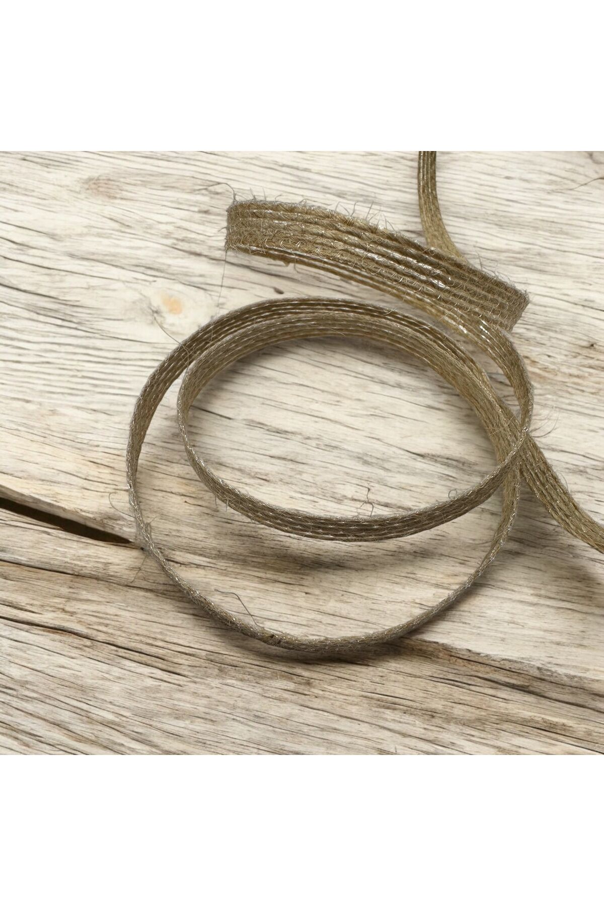 Hasır Şerit Kurdele Jüt Kurdele 2 Metre 1 Cm 0,5 Cm 2 Cm 0.5 cm