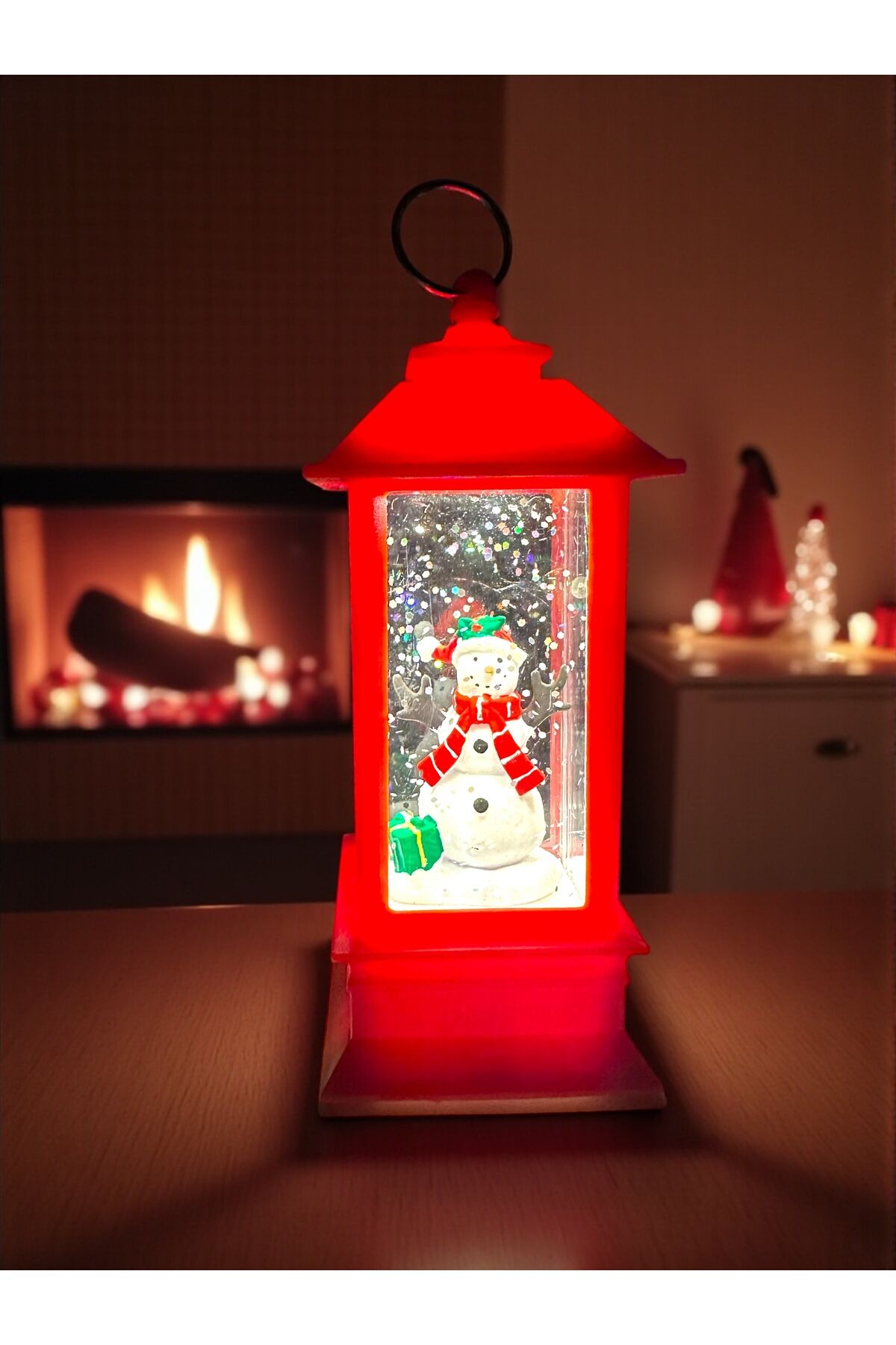 Led Yılbaşı süsü Noel baba klubesi ışıklı Süs Çam ağacı led