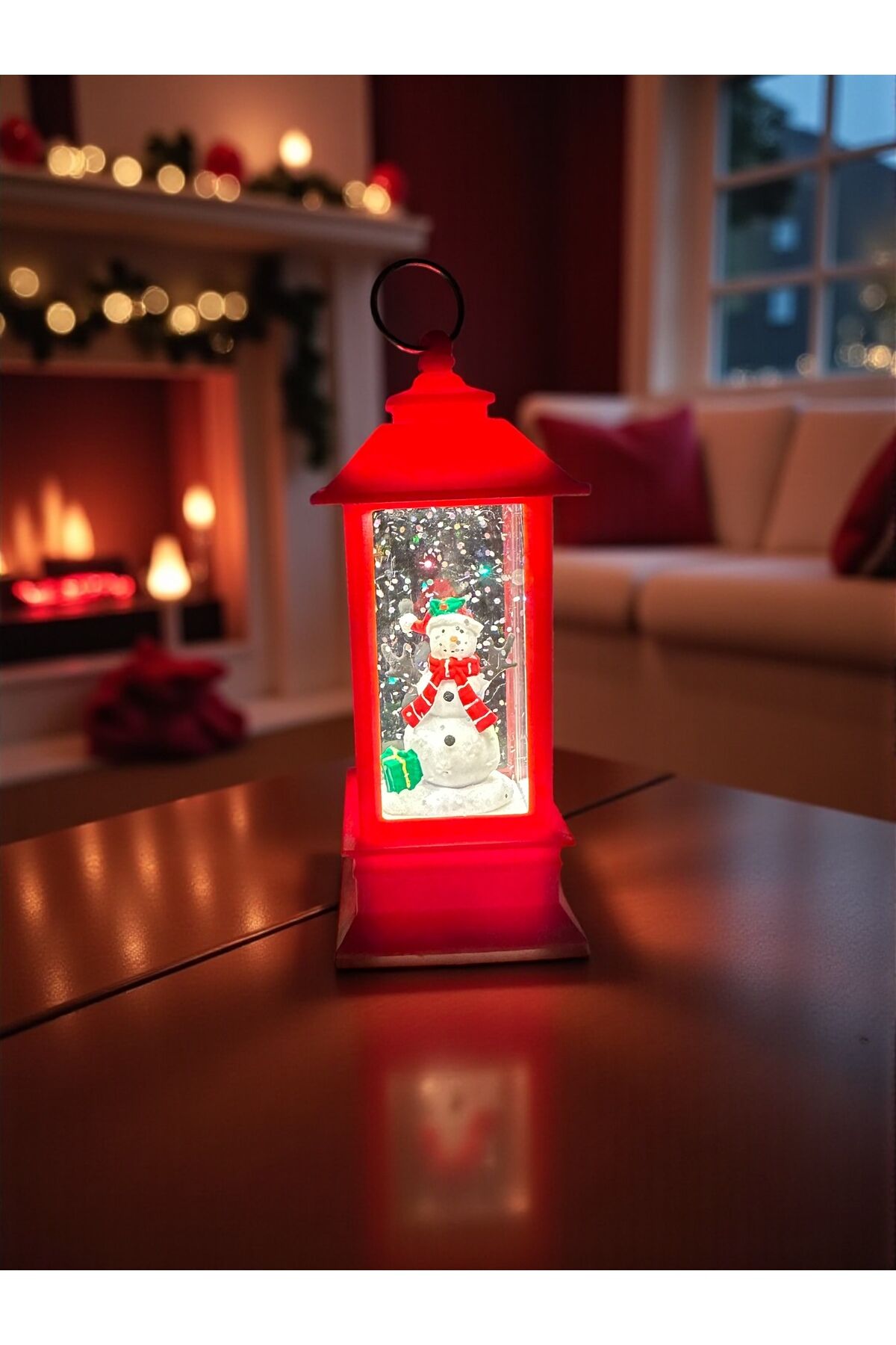 Led Yılbaşı süsü Noel baba klubesi ışıklı Süs Çam ağacı led