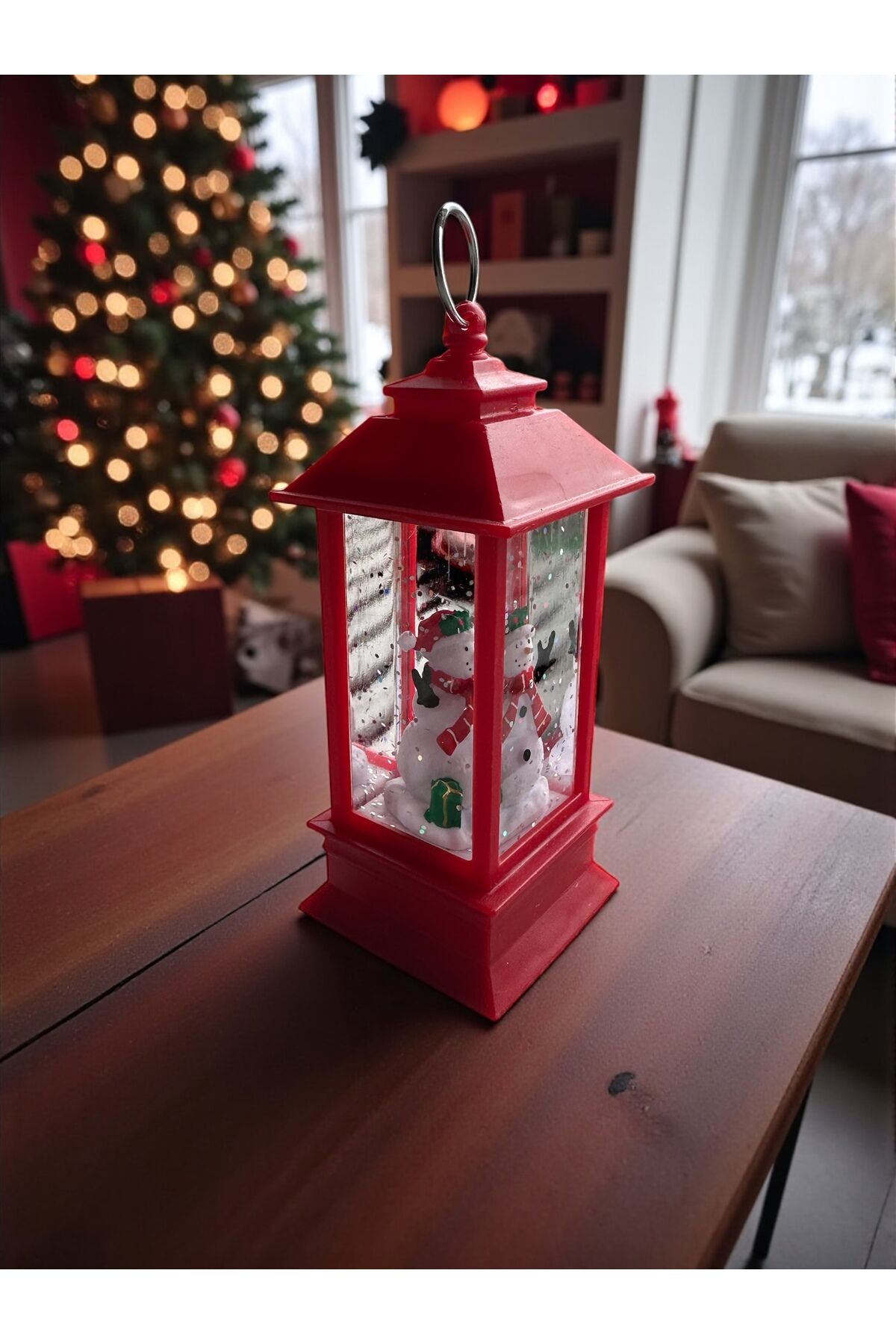 Led Yılbaşı süsü Noel baba klubesi ışıklı Süs Çam ağacı led