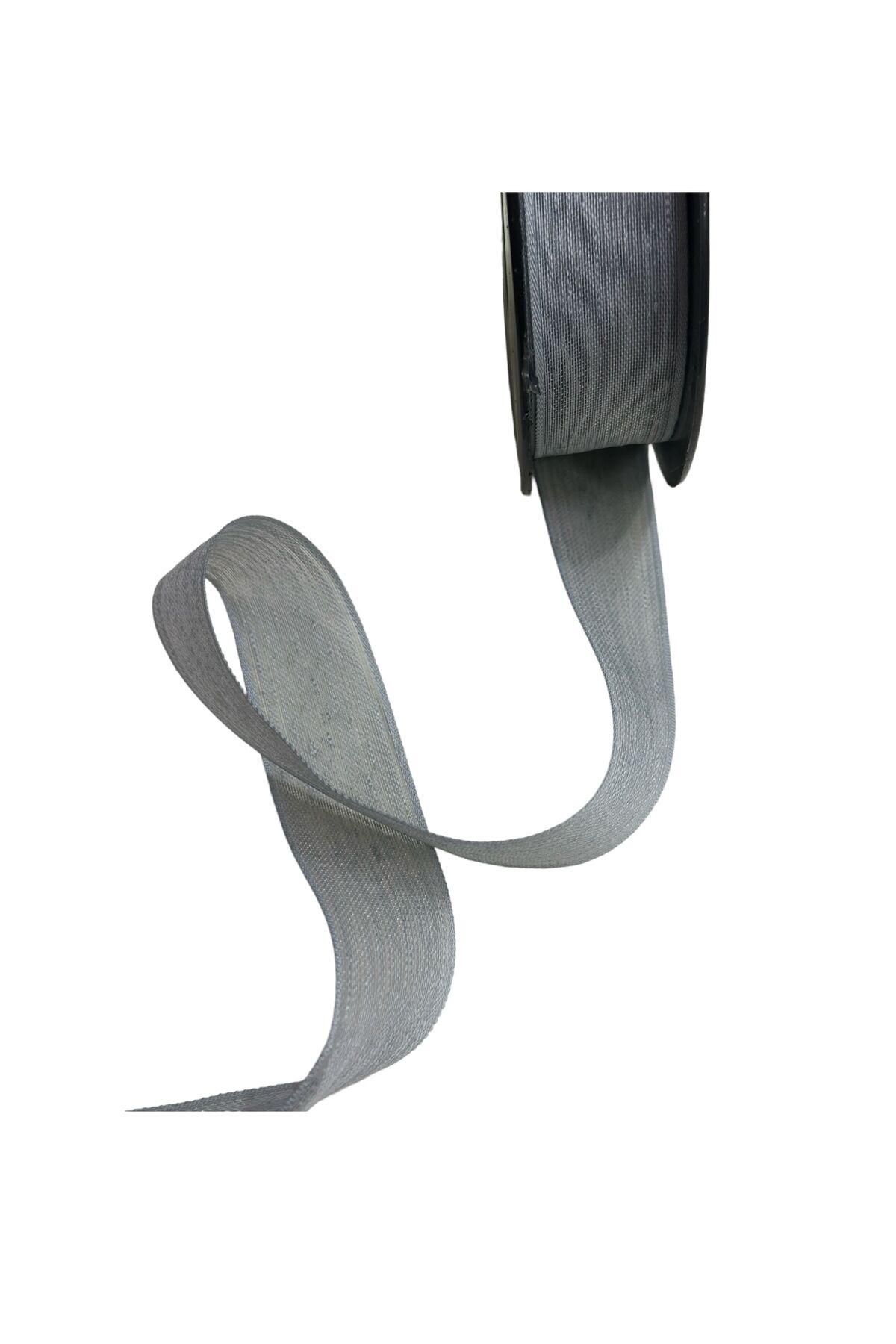 Keten Kurdele 5 Metre 2 Cm Fiyonk Kurdelesi gri