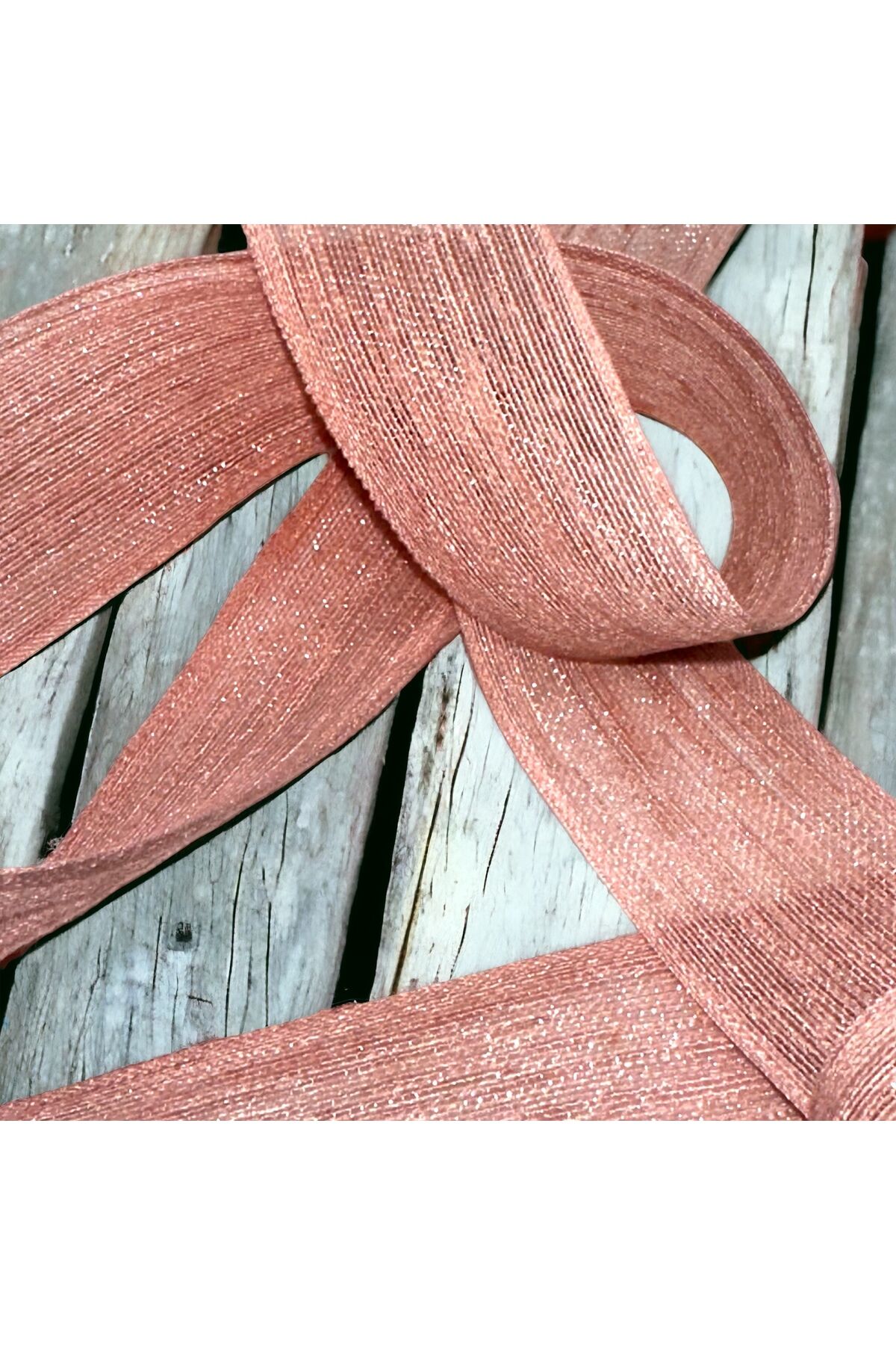 Keten Kurdele 5 Metre 2 Cm Fiyonk Kurdelesi pudra pembesi