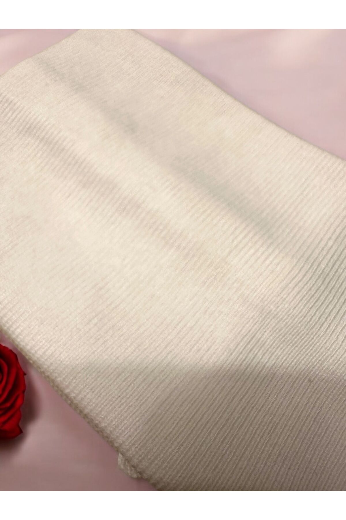 3 adet set bandana kalın bandana kışlık saç bandı  pamuklu saç bandı kalın Beyaz-Kırmızı-Kahve