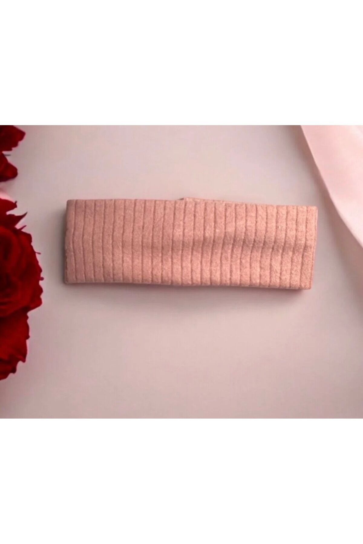 Kışlık kalın saç bandı soft touch saç bandı kalın yumuşak saç bandı Pembe