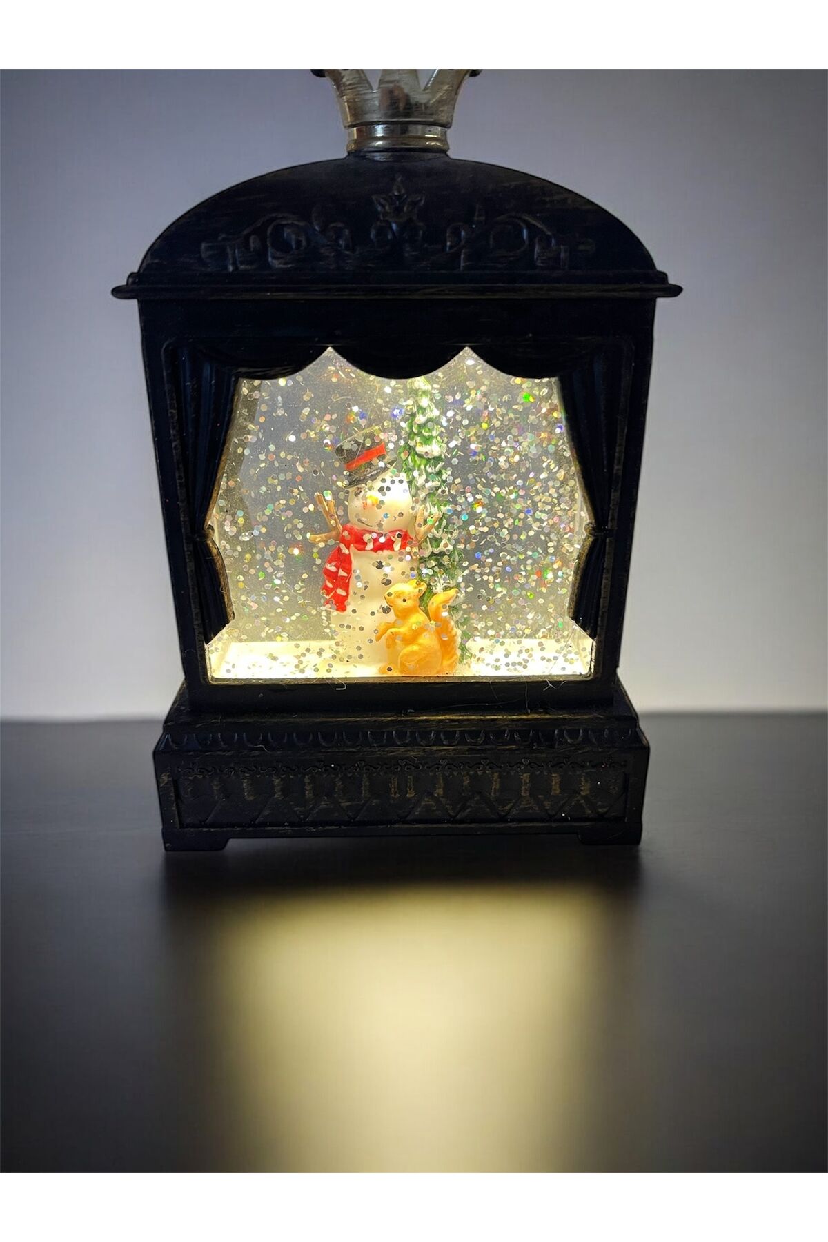 Led Yılbaşı süsü Noel baba klubesi ışıklı Süs Çam ağacı led Metalik kardan adam