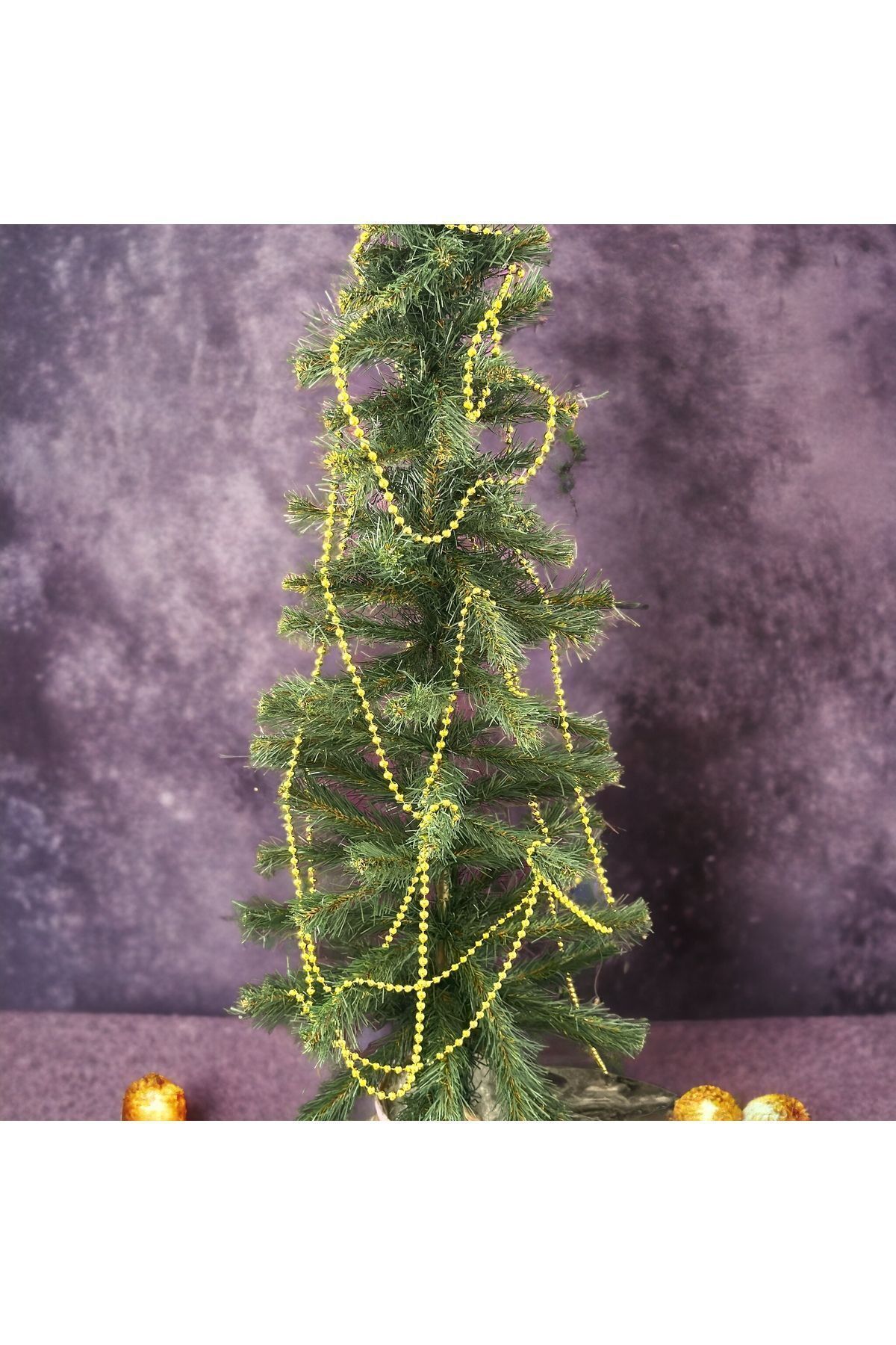 Şerit Inci Boncuk Dizili Inci Boncuk 2 Metre Dekoratif Süsleme Inci Şerit altin