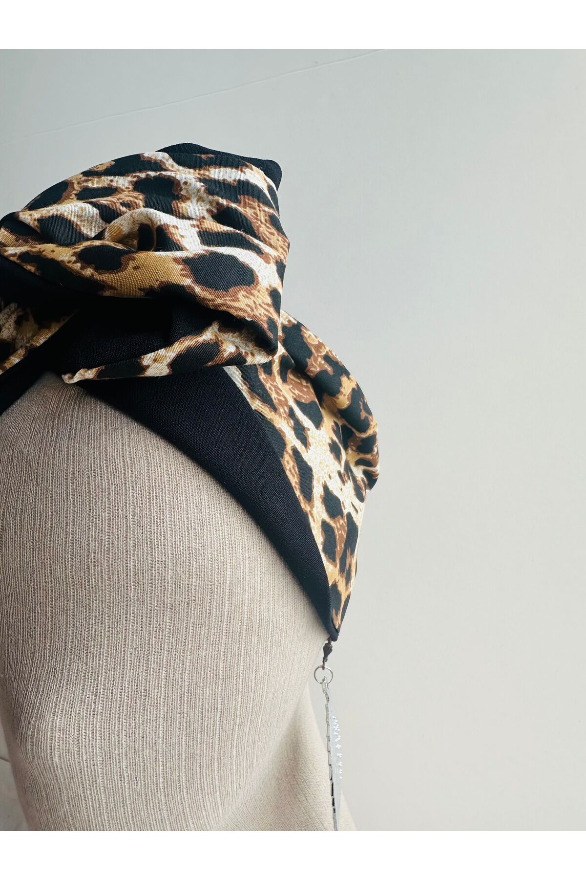 2 taraflı Telli bandana Çift taraflı Telli Saç bandı Puantiye