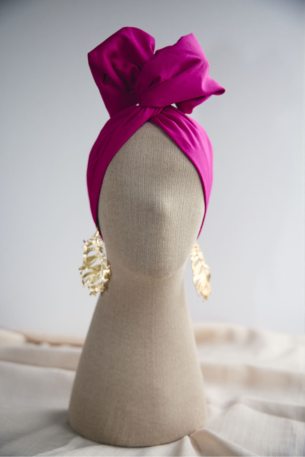 Fuşya Telli Bandana