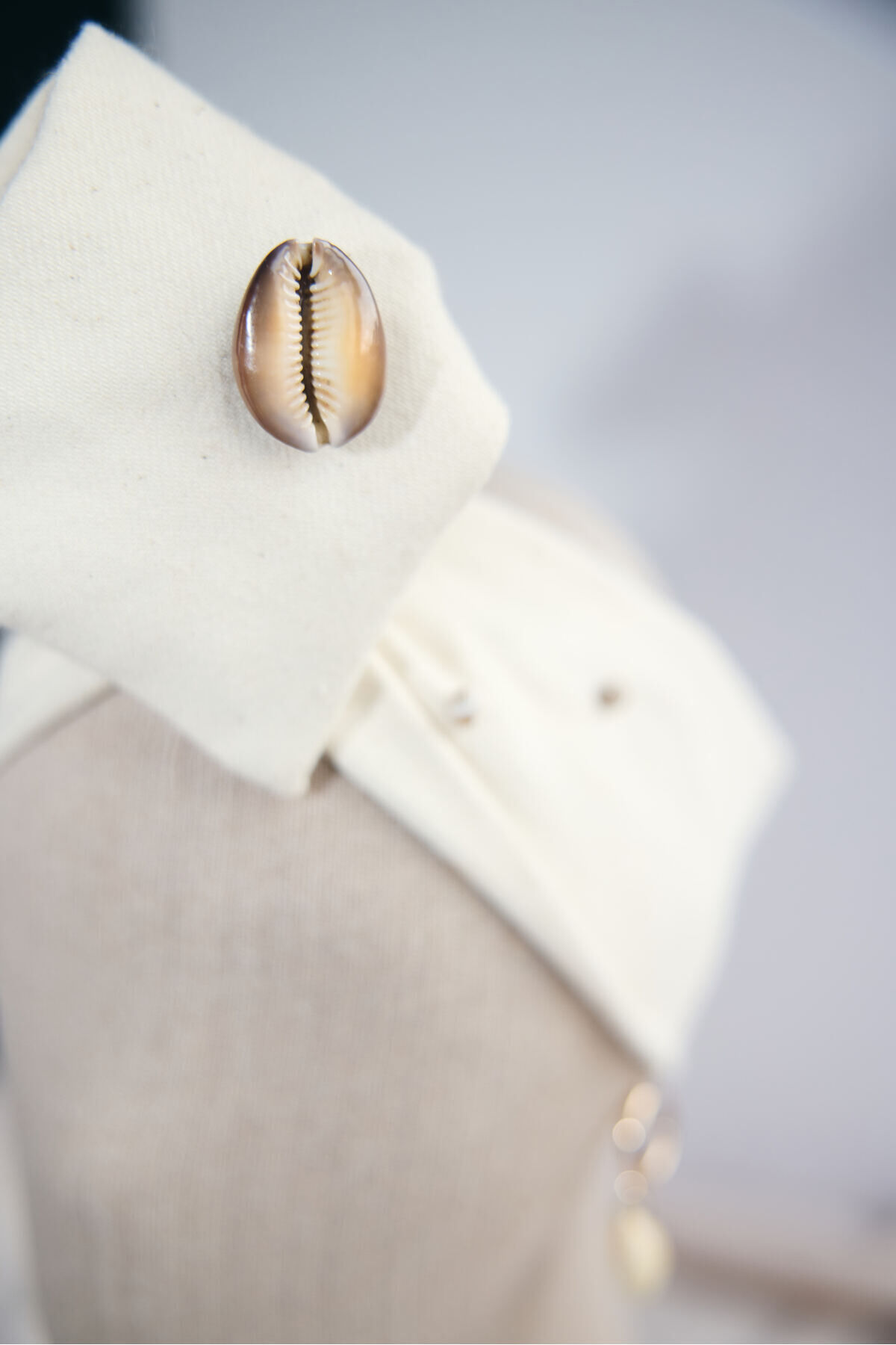 Oceana Pearl Telli Bandana  deniz kabuklu telli saç bandı tasarım bandana