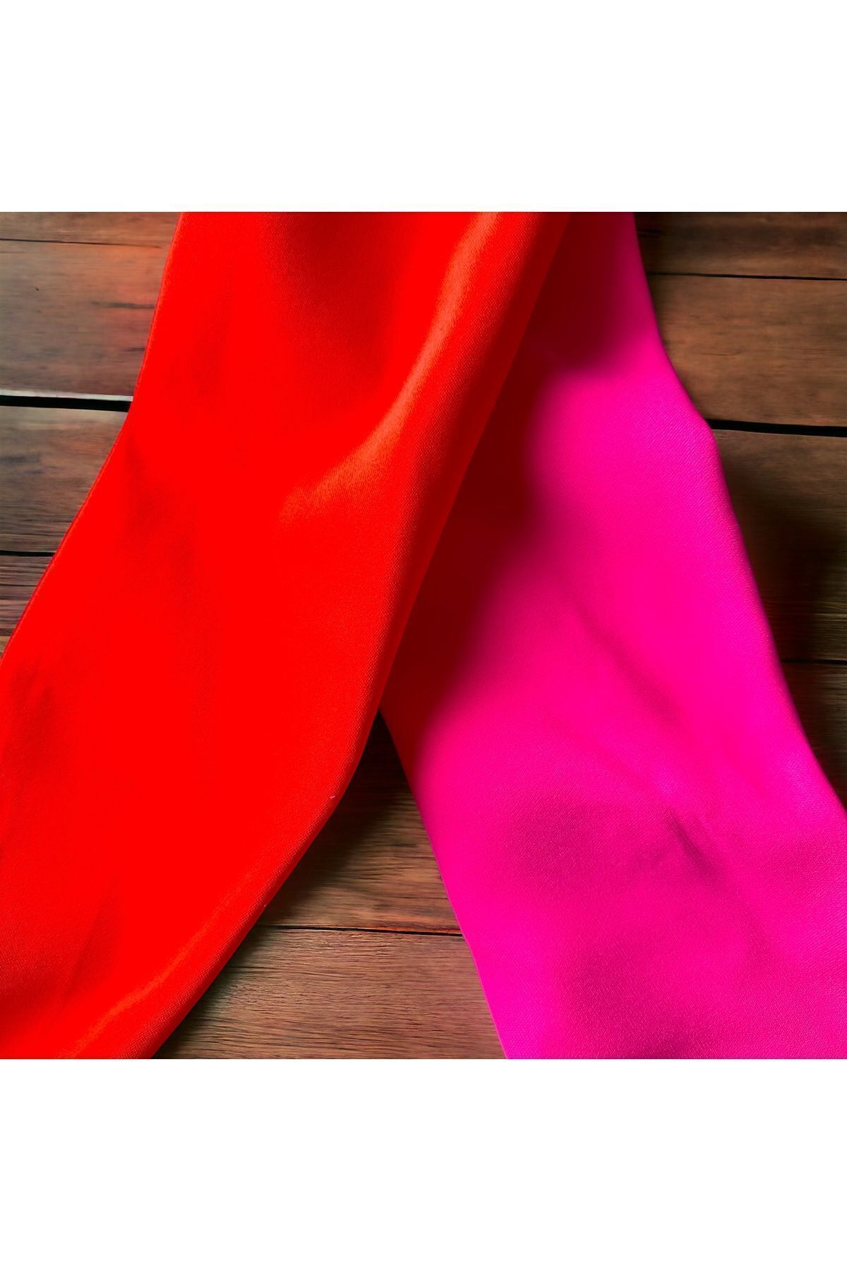 Pembe Turuncu Telli Bandana, Telli Saç Bandı