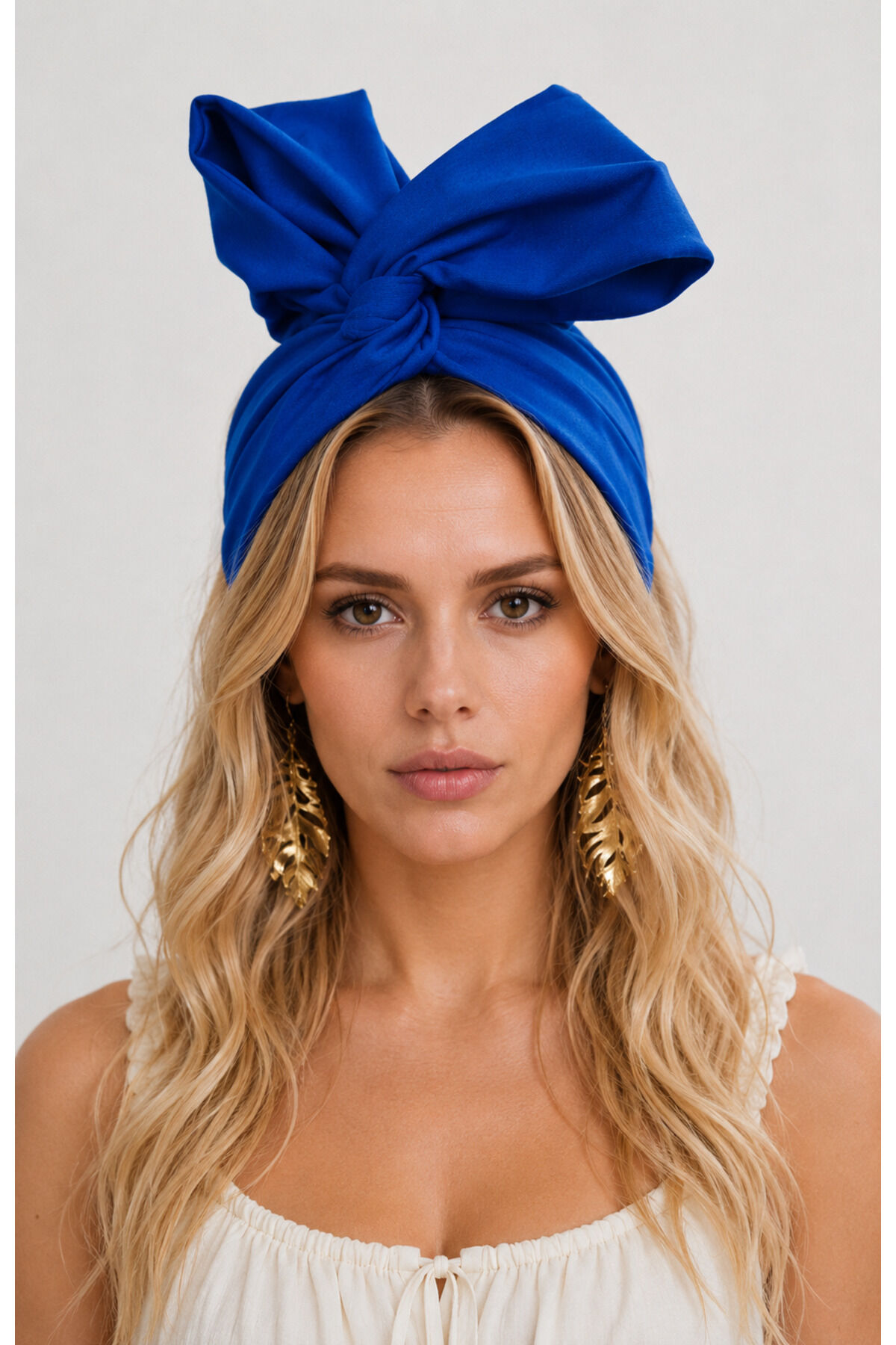 Saks Mavisi Telli Bandana